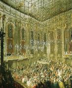 antonin dvorak a concert given by the young mozart in the redoutensaal of the schonbrunn palace in vienna Spain oil painting artist